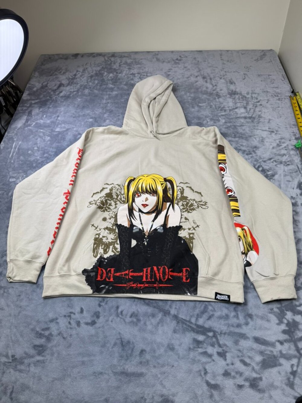 Broken Promises Death Note Misa Sand Hoodie • Medium